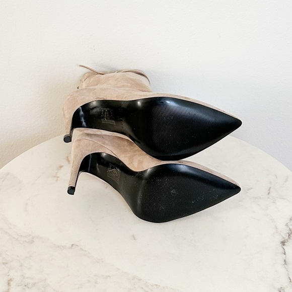 NEW Reiss Ashton Pointed Toe Bootie In Biscuit Size 5 US 36 EU - Picture 11 of 12